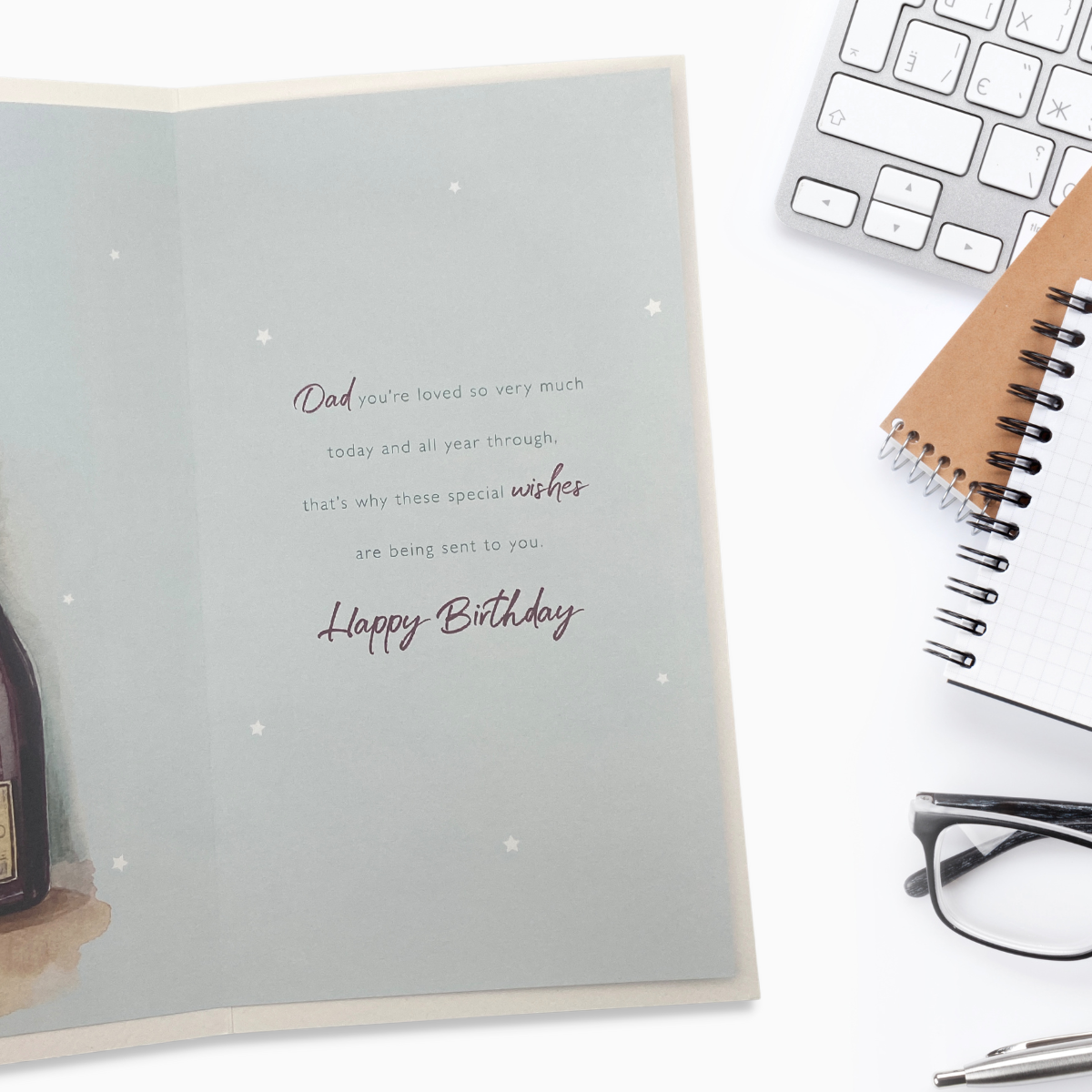 Dad Birthday Card - Wine Time