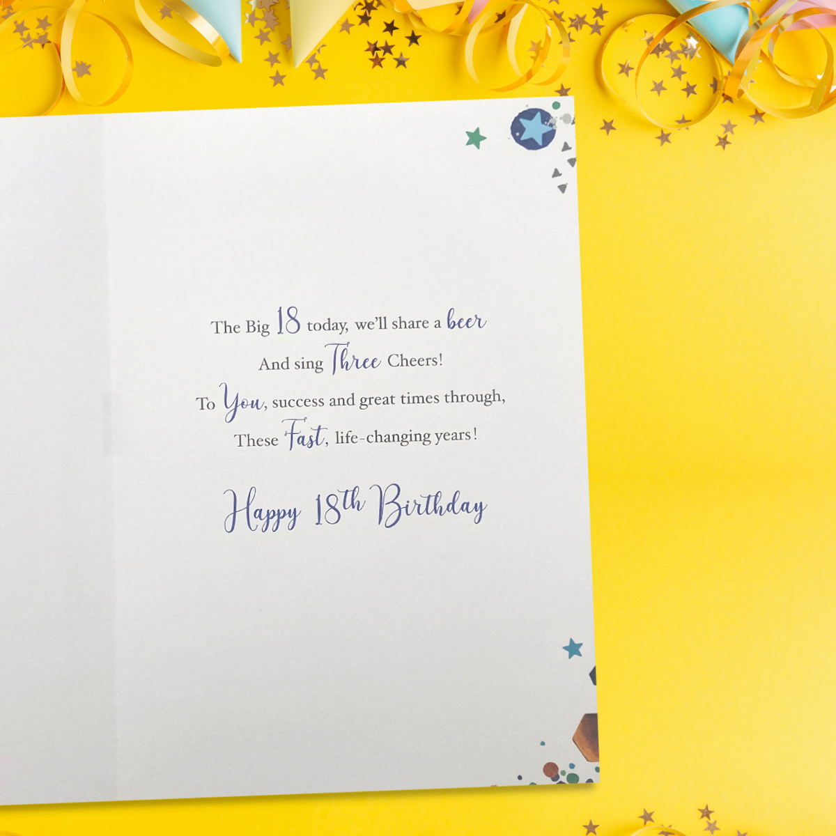 18th Birthday Card - Signature Beer
