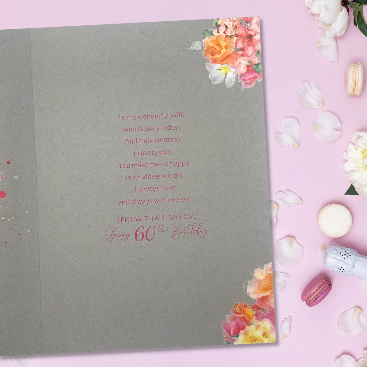 inside image with full colour print and verse