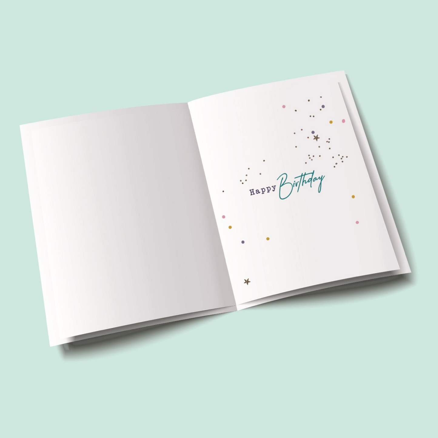 Sorbet Sunshine Birthday Card - Candles