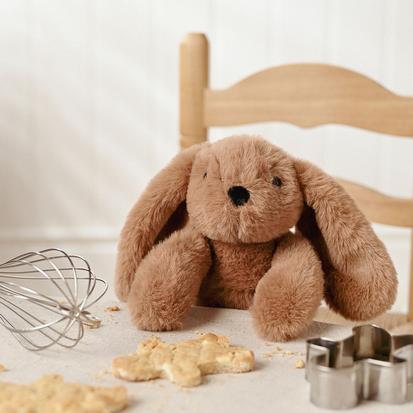 Softies - Cookie The Plush Long Leg Dark Brown Bunny 35 cm