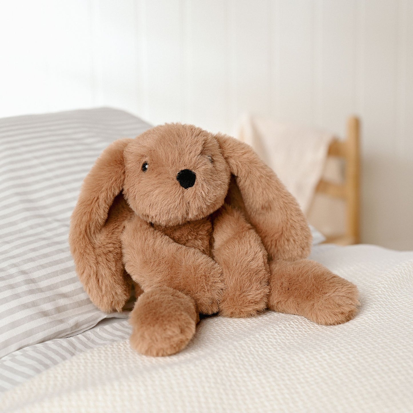 Softies - Cookie The Plush Long Leg Dark Brown Bunny 35 cm