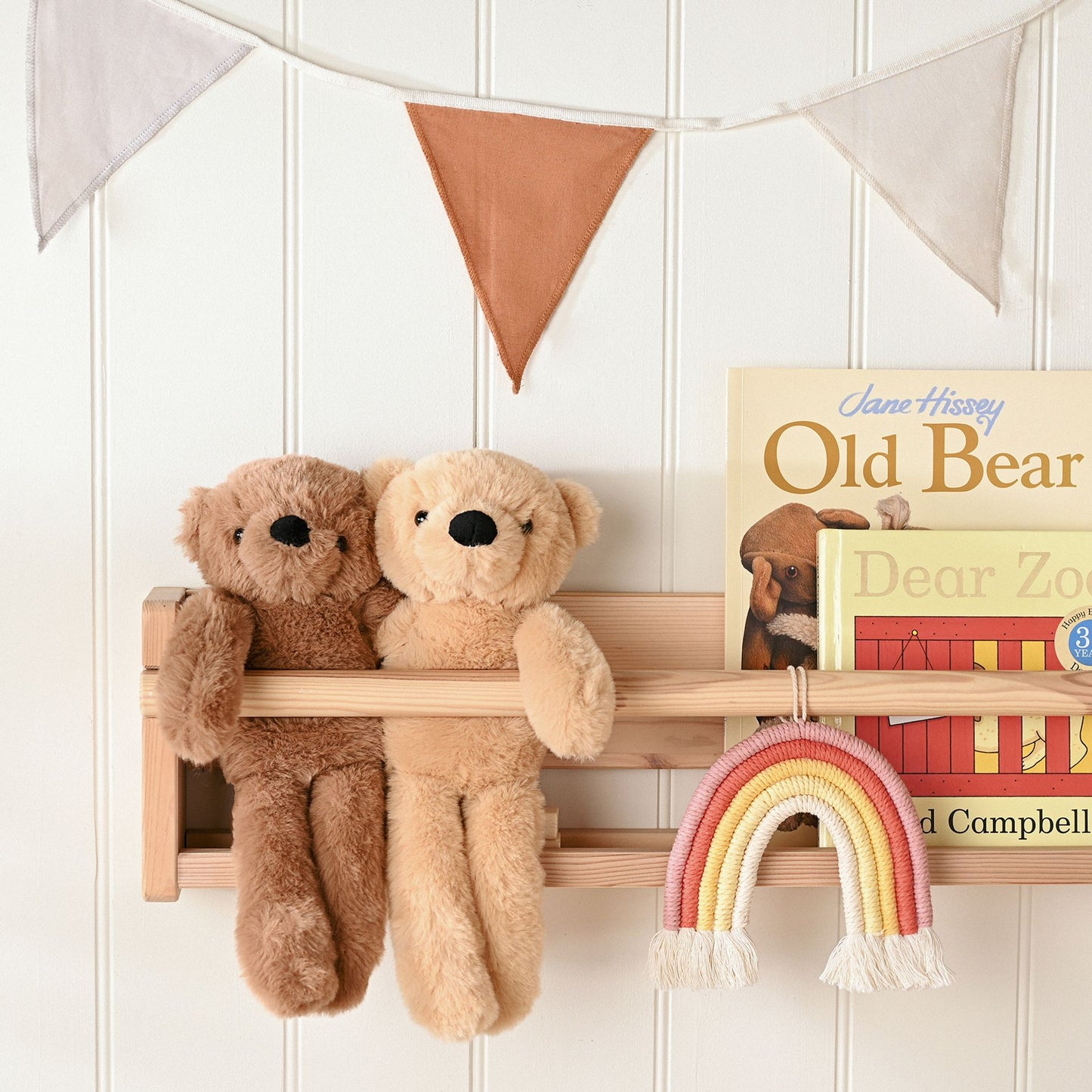 Softies - Hudson The Plush Long Leg Light Brown Teddy Bear 30 cm