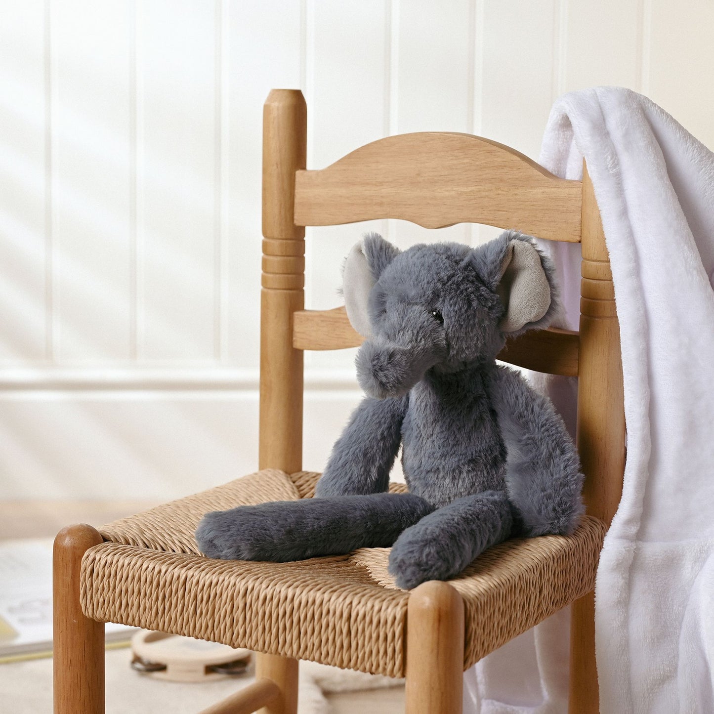 Softies - George The Plush Long Leg Petrol Elephant 35 cm