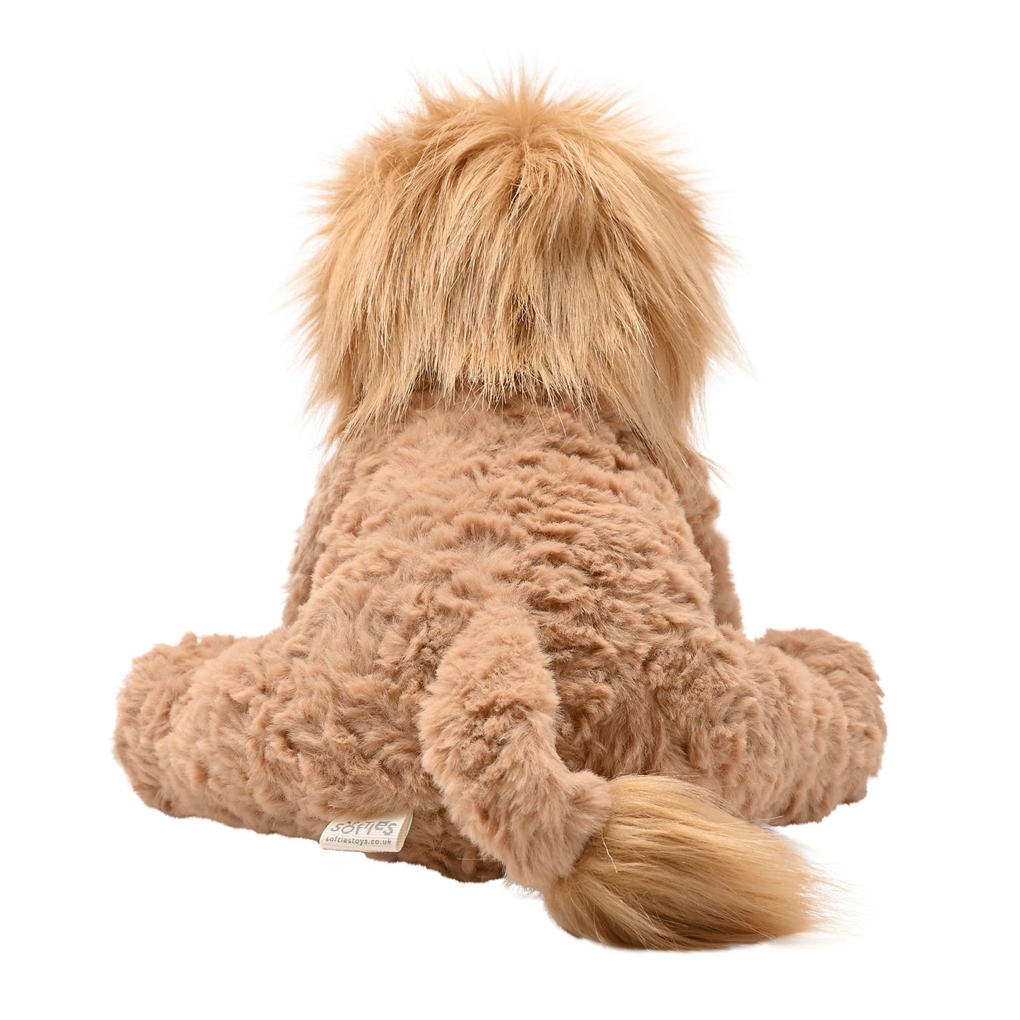 Softies - Leo The Plush Sitting Brown Lion 23 cm