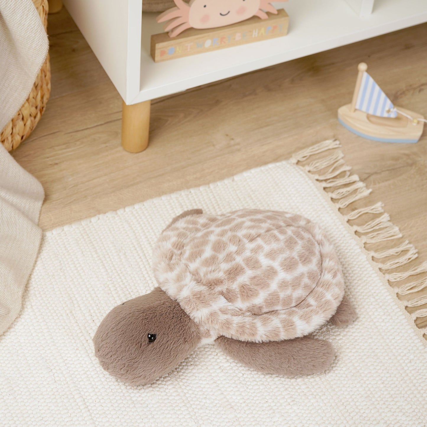 Softies - Toby The Plush Brown Turtle 30cm