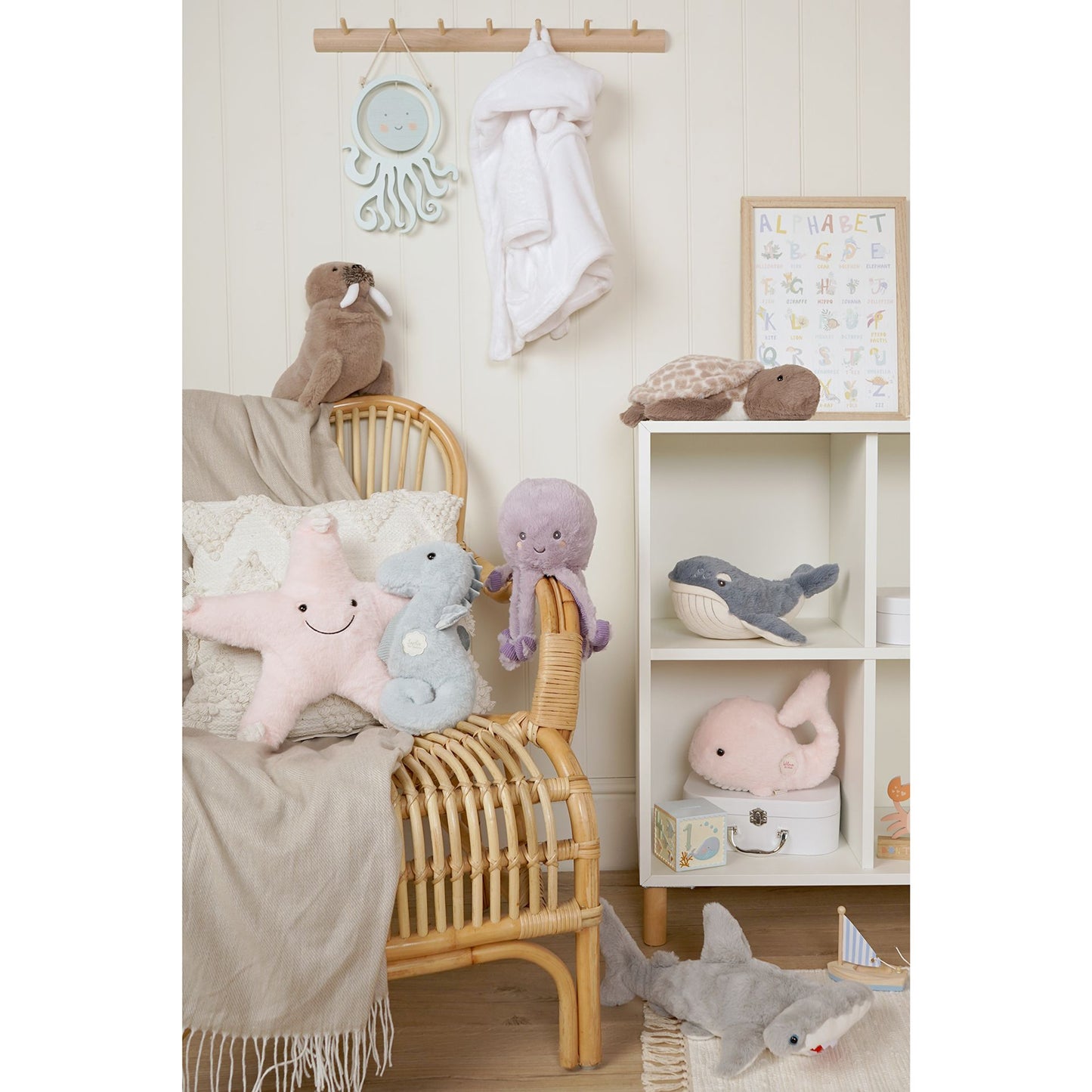 Softies - Sophie The Plush Blue Seahorse 30 cm