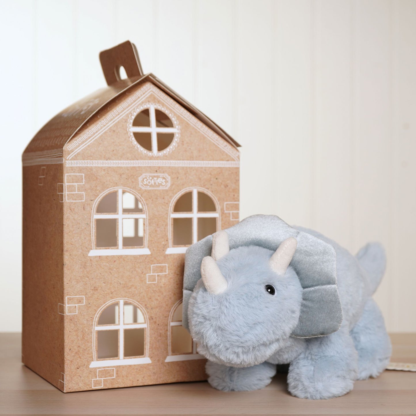 Softies - Tyrone The Plush Blue Dinosaur 40 cm
