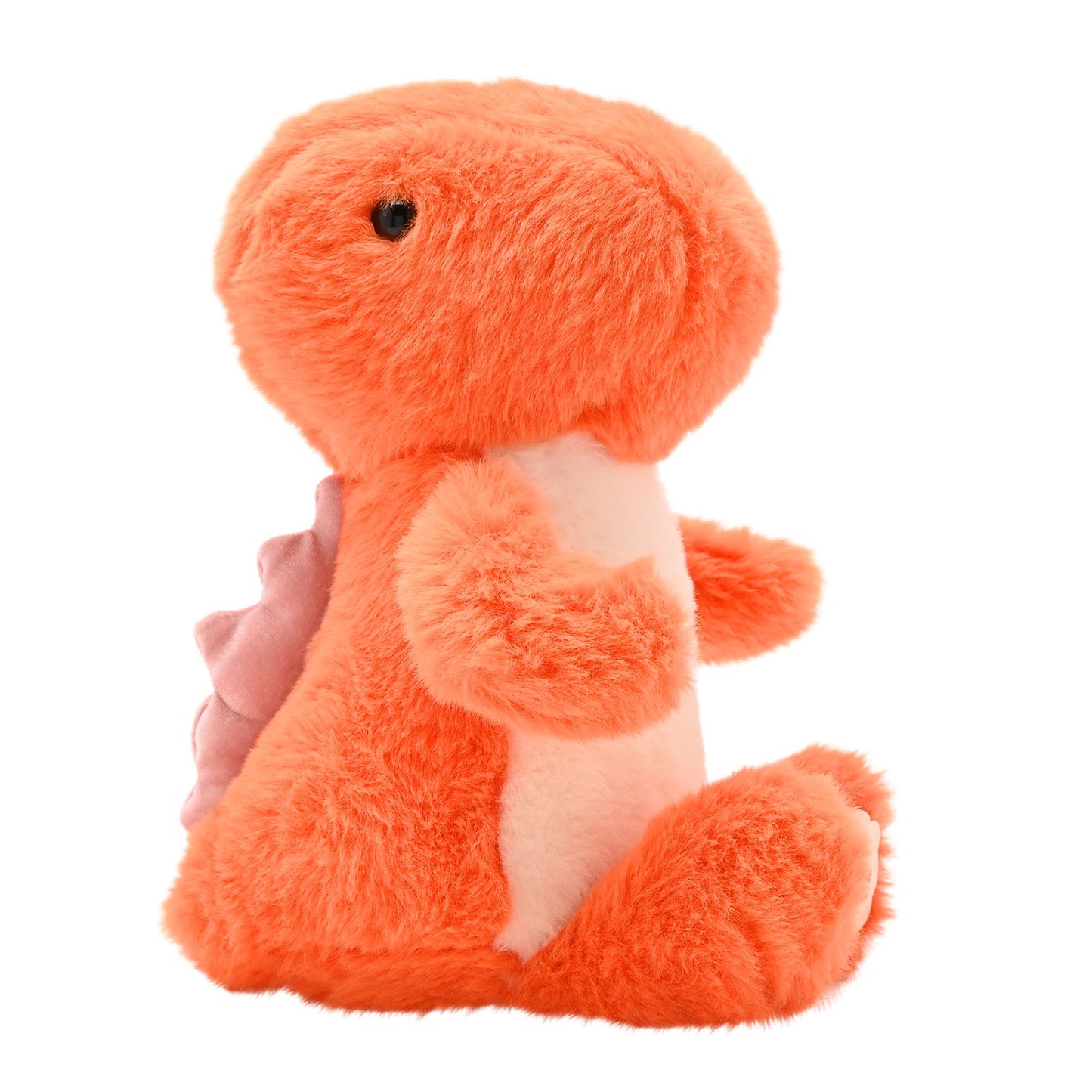 Softies - Daphne The Plush Sitting Orange Dinosaur 21 cm