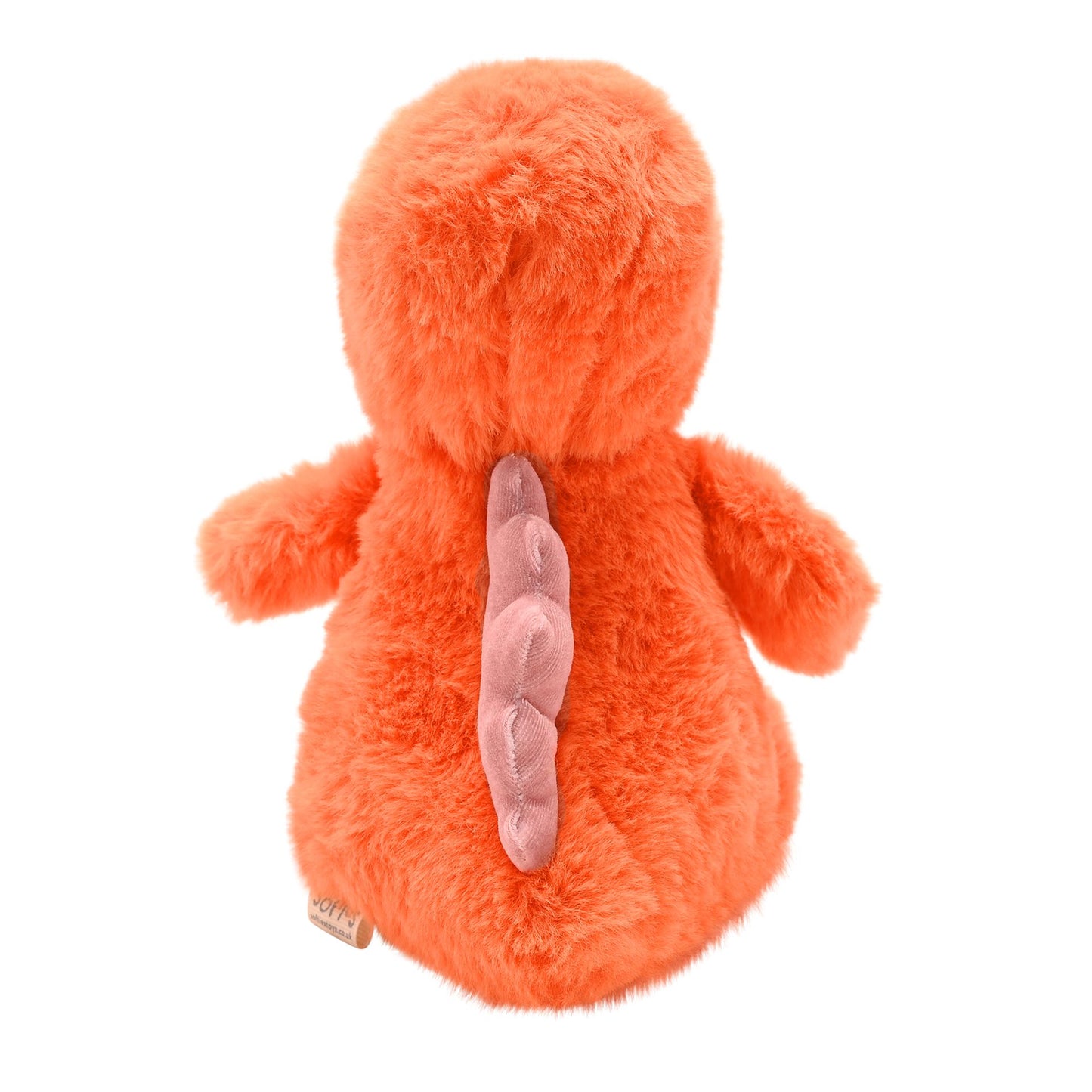 Softies - Daphne The Plush Sitting Orange Dinosaur 21 cm