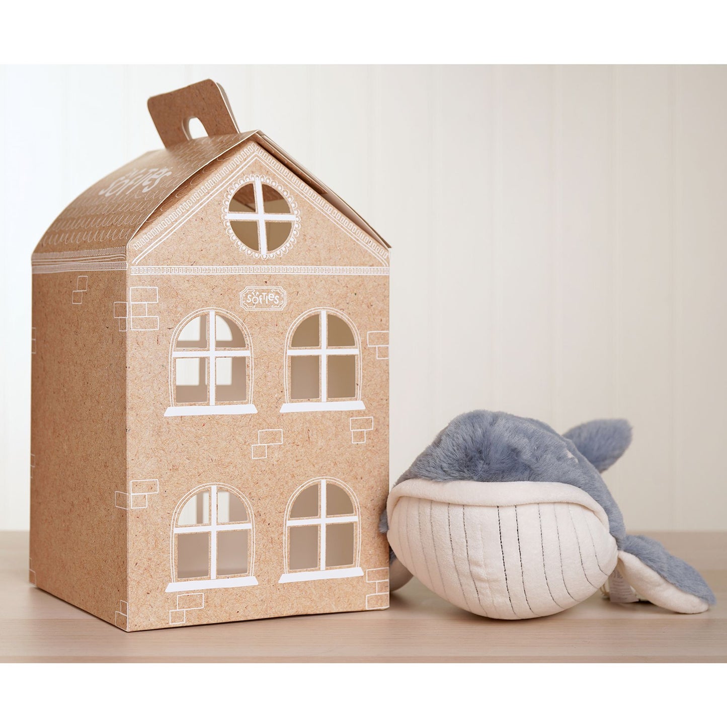 Softies - Wilfred The Plush Dark Blue Whale 28 cm