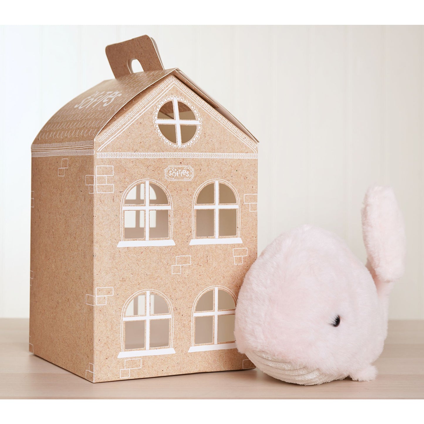 Softies - Wilma The Plush Pink Whale 28 cm