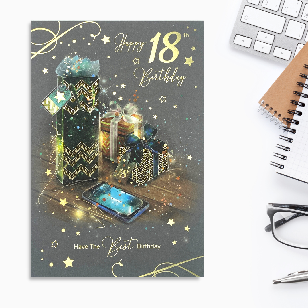 18th Birthday Card - Grayson Gifts