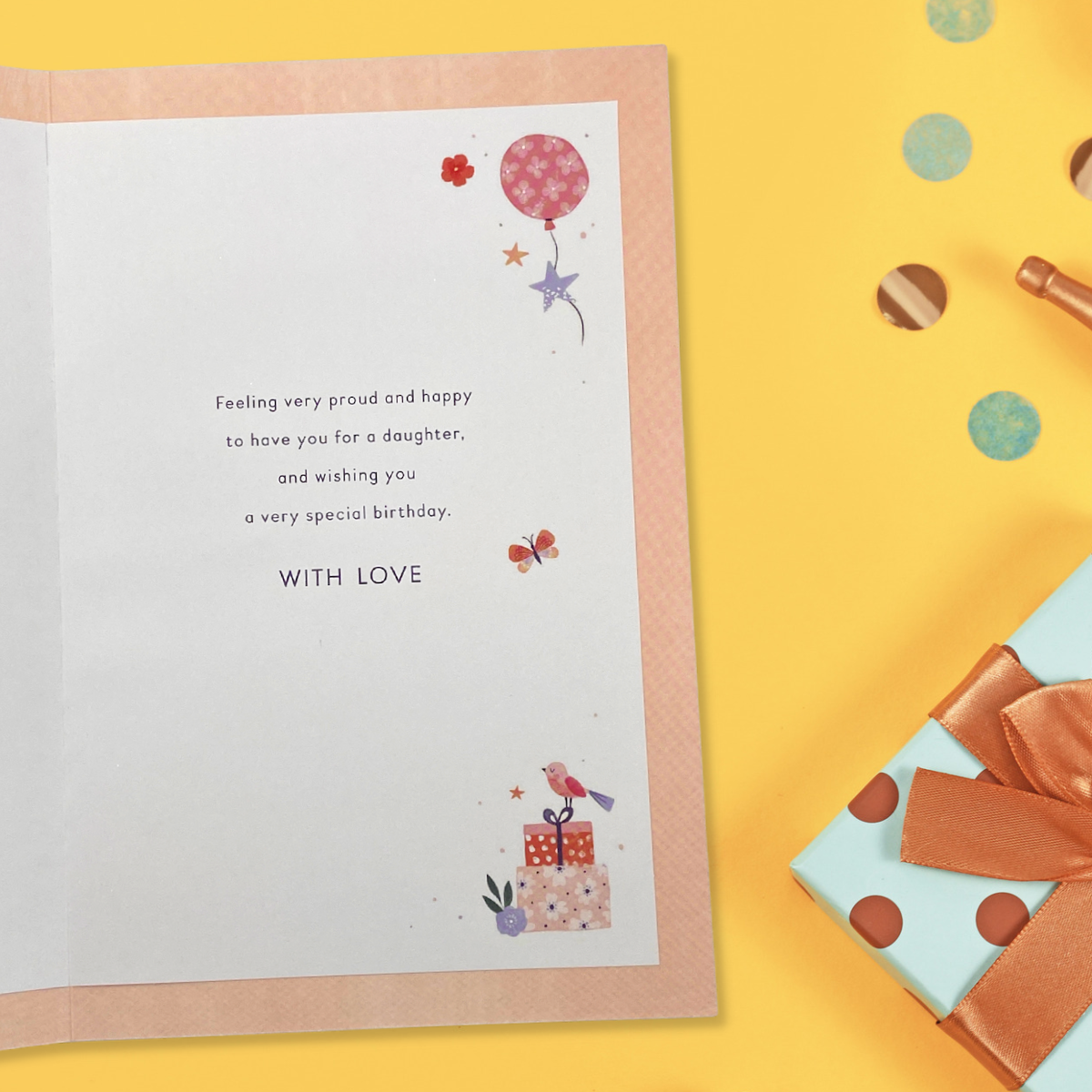 Daughter Birthday Card - Simply Precious