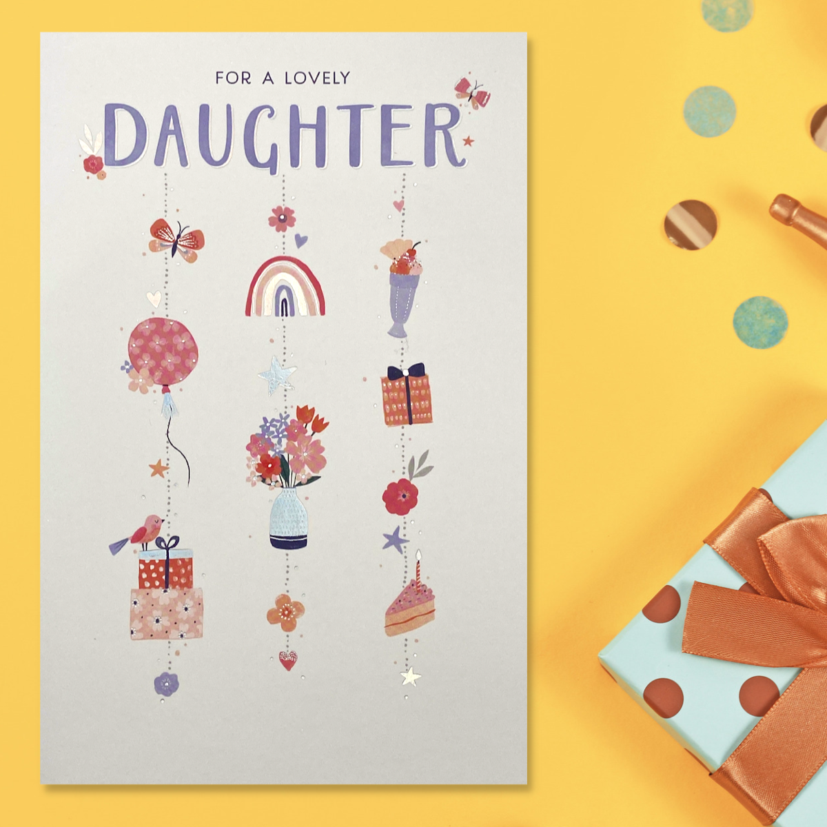 Daughter Birthday Card - Simply Precious