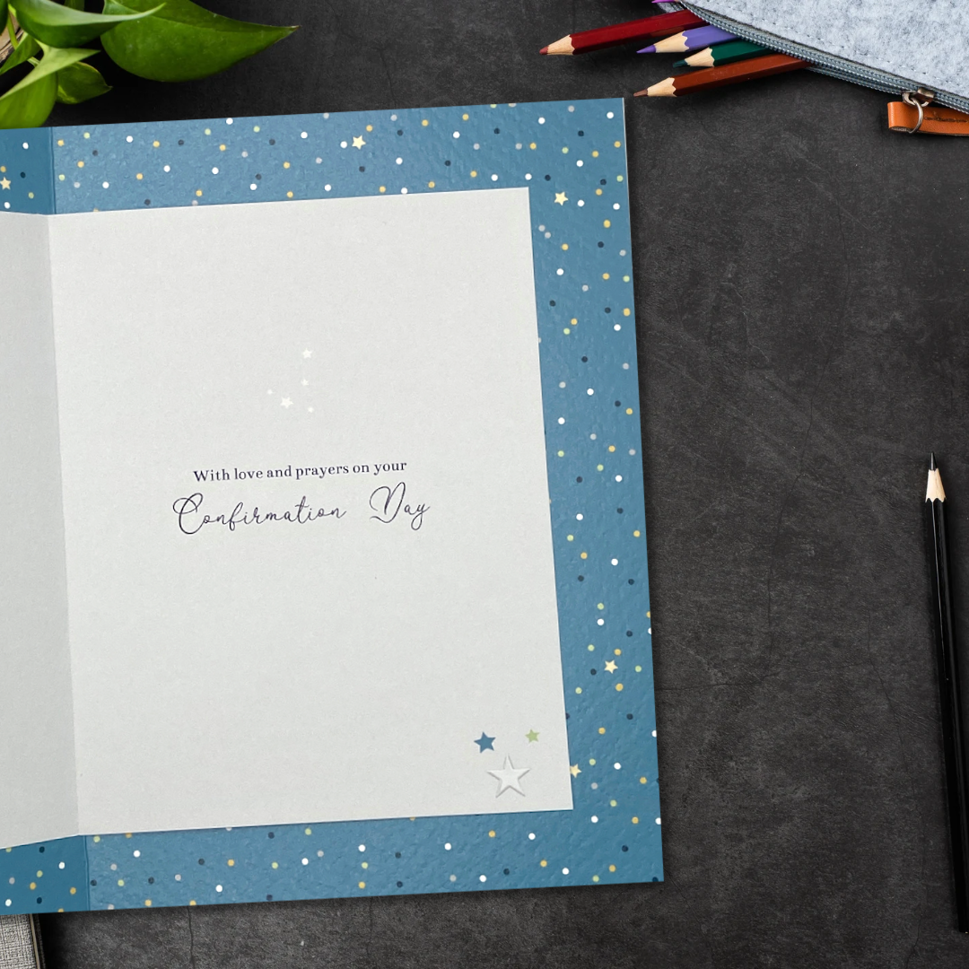 Confirmation Card - Pretty In Peach