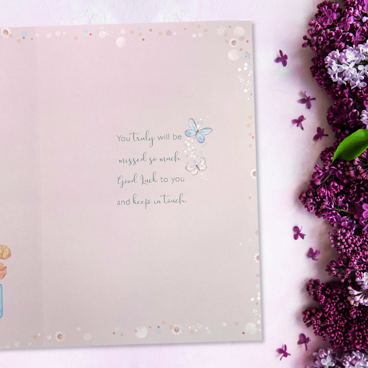 Sorry You're Leaving Card - Most Especially For You