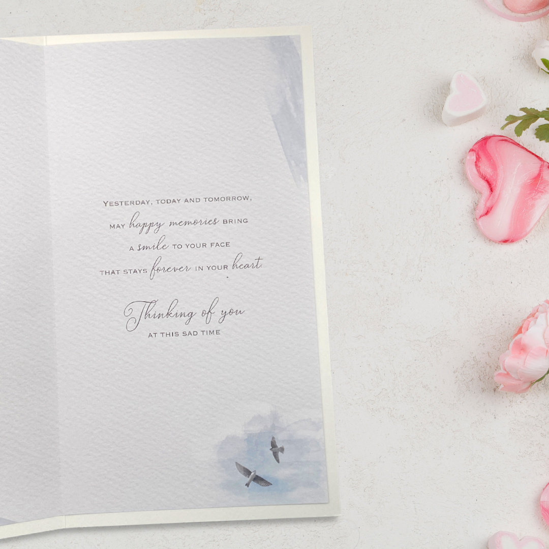 Sympathy Card Loss Of Dad - Brighstone Lake