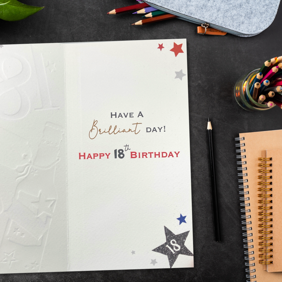 18th Birthday Card - Signature Birthday Beers