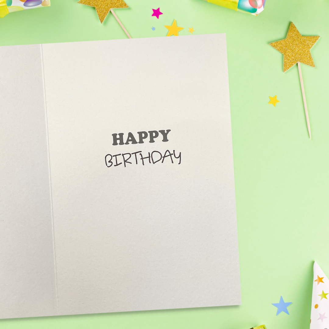 15th Birthday Card - Graffix Pizza & Chips