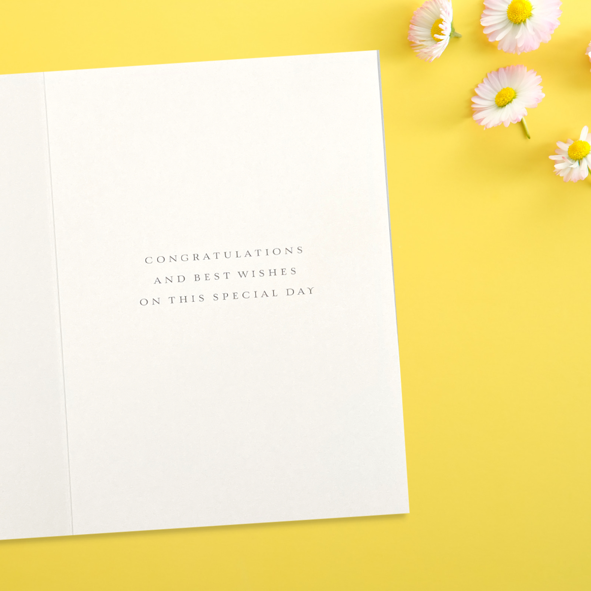 Christening Card - Garland & Doves