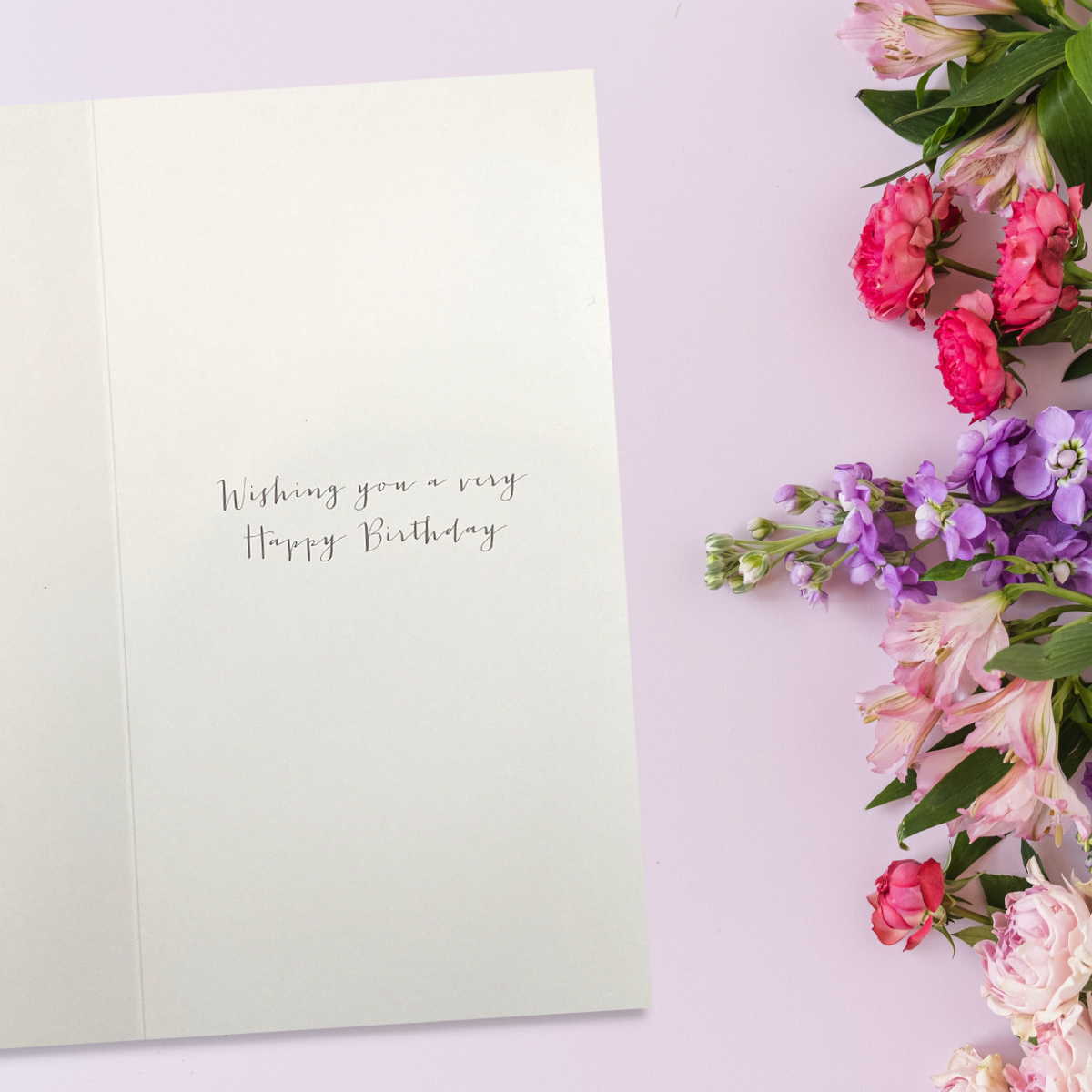 Nan Birthday Card - At Home Spring Birds