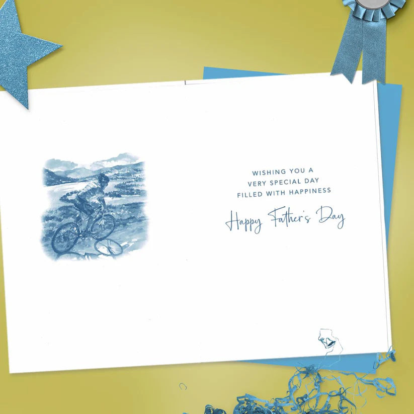 Dad Father's Day Card - Especially For You Cycling