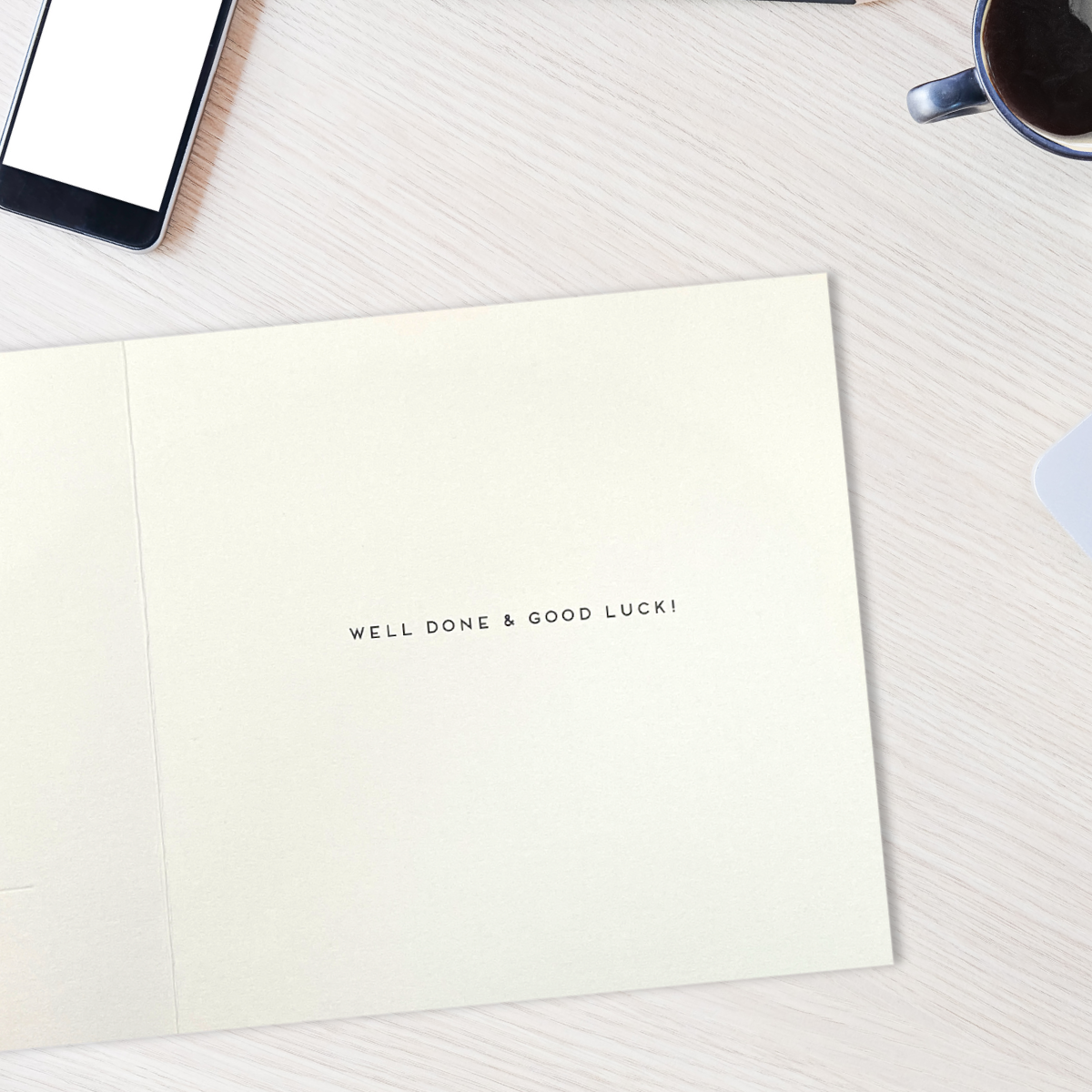 New Job Card - They're Gonna Love You