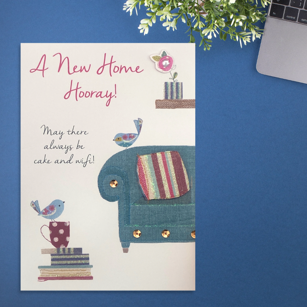 New Home Card - Just To Say Hooray