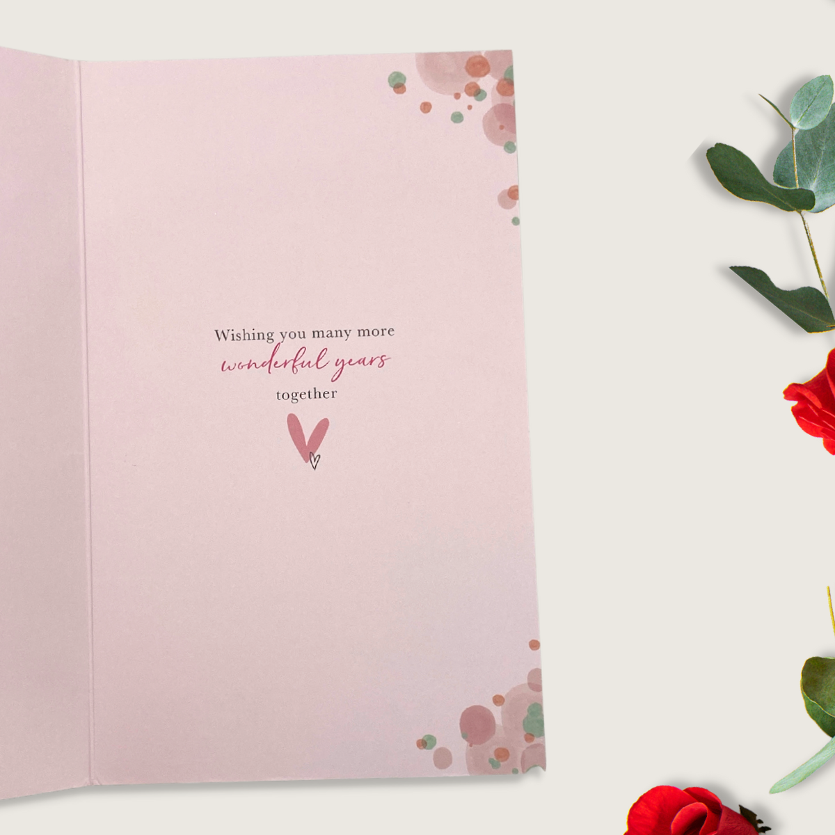 Silver Wedding Anniversary Card - 25th Words To Cherish Embellished