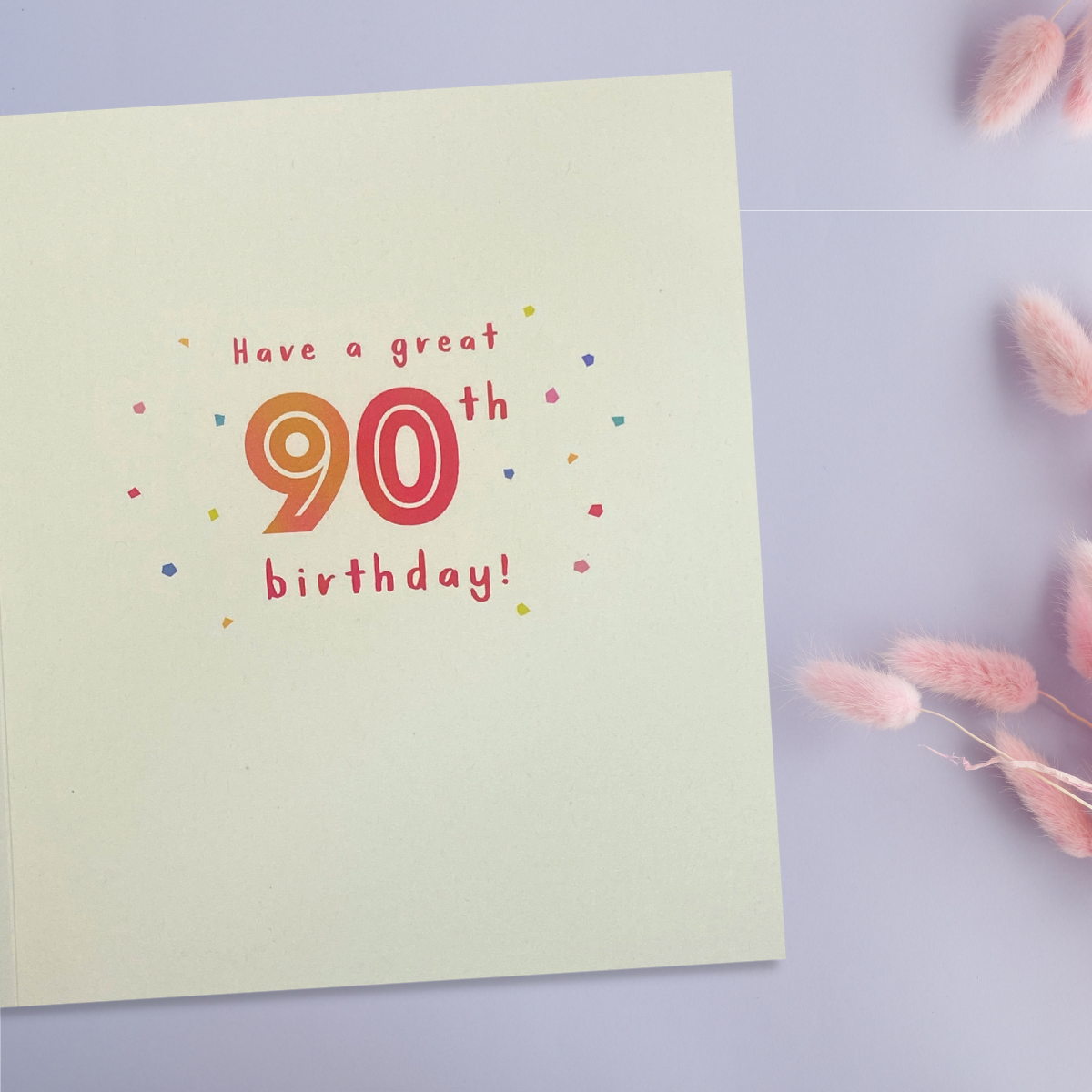 90th Birthday Card - Boofle Happy Birthday