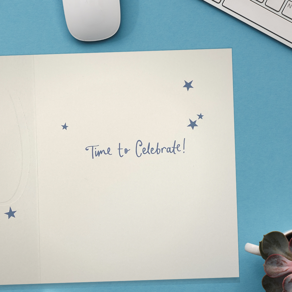 Congratulations Card - Loop The Loop Text