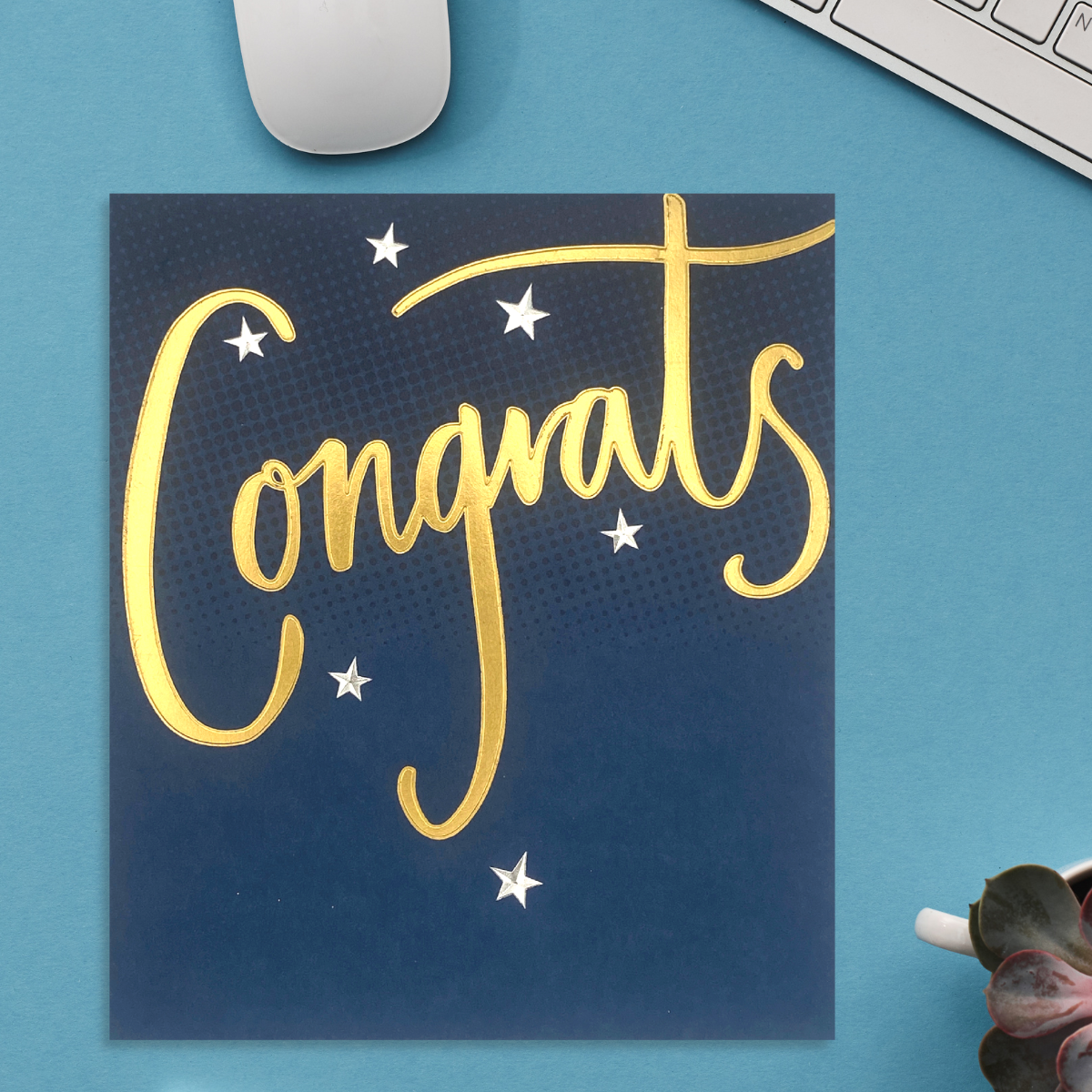 Congratulations Card - Loop The Loop Text
