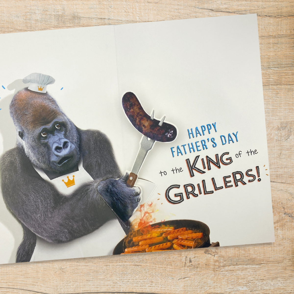 Dad Father's Day Card - Where There's Smoke!