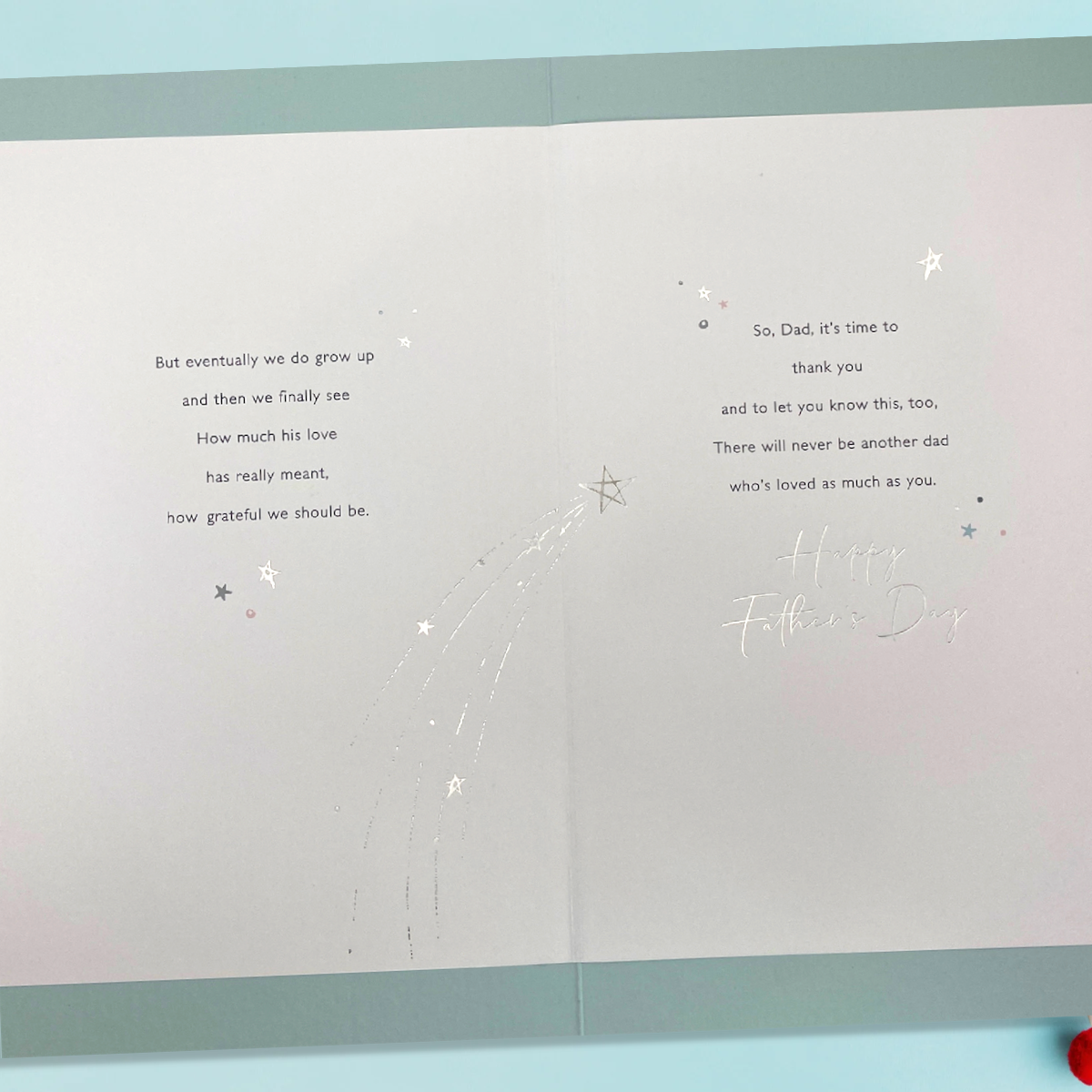 Dad Father's Day Large Card - Starburst