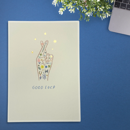 Good Luck Card - Kindred Fingers Crossed