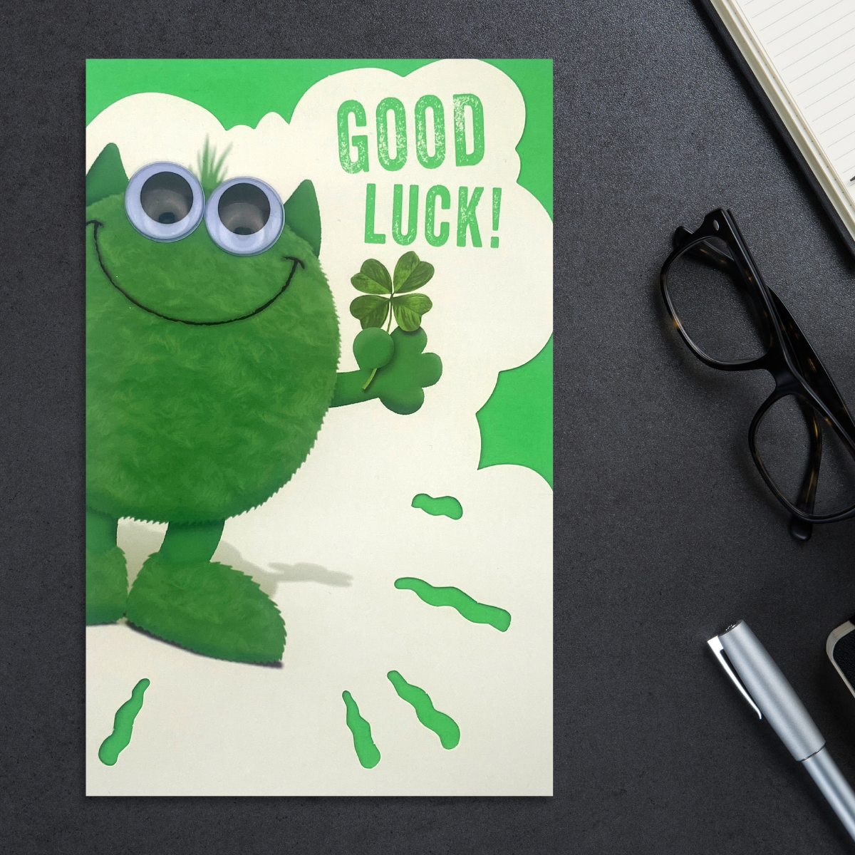 Good Luck My Monster Greeting Card – The Celebration Store