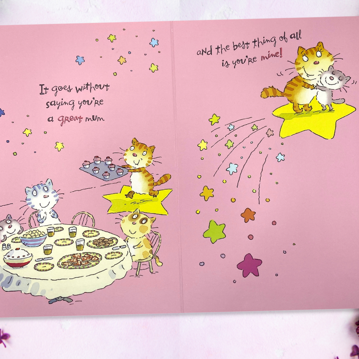 Mum Birthday Card - Best Mum Ever Badge