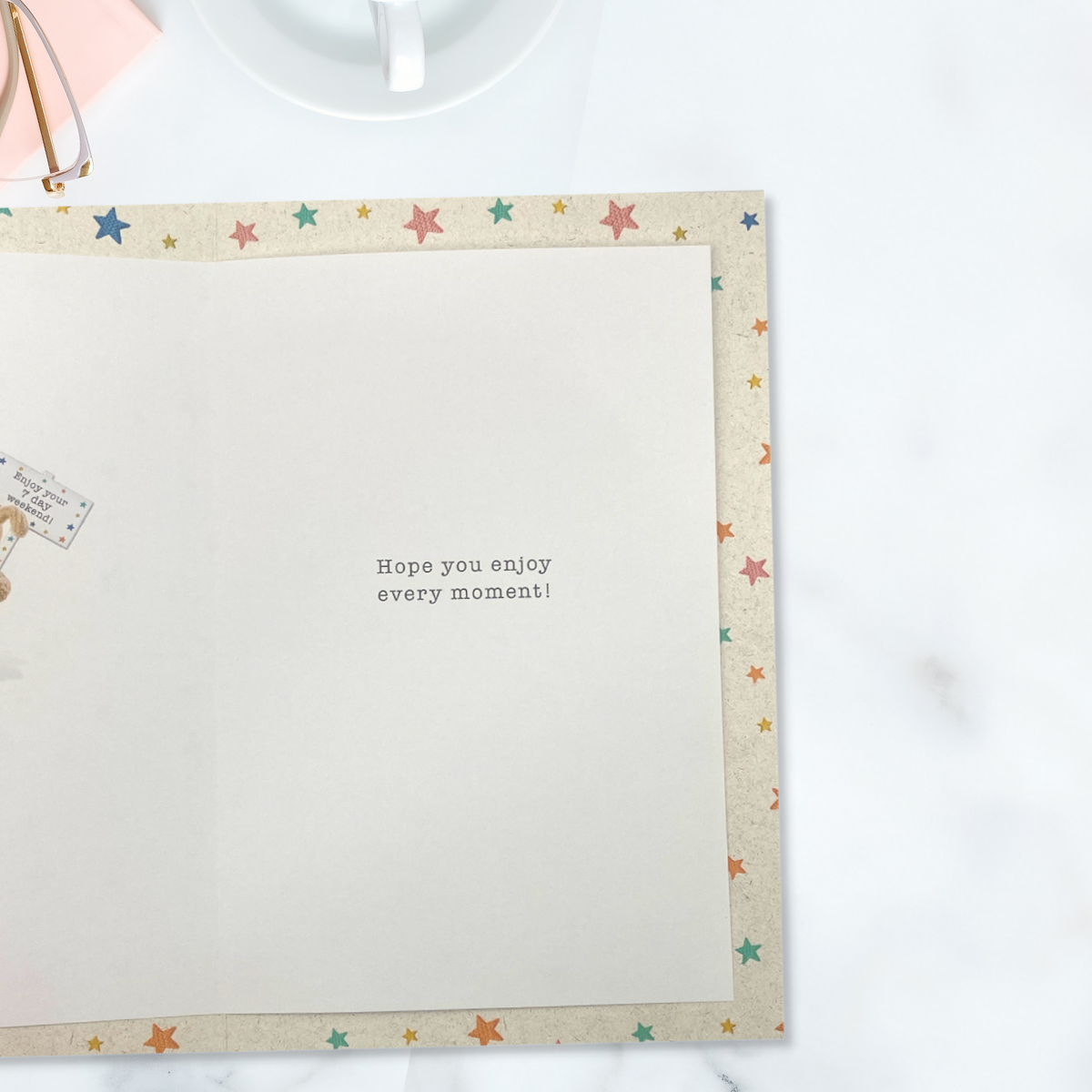 Retirement Card - Boofle 7 Day Weekend