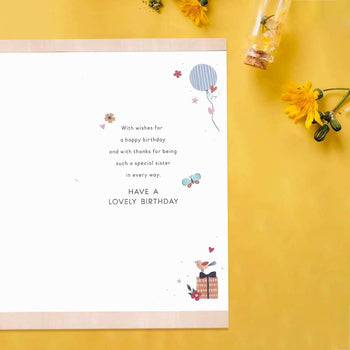 Sister Birthday Card - Simply Precious