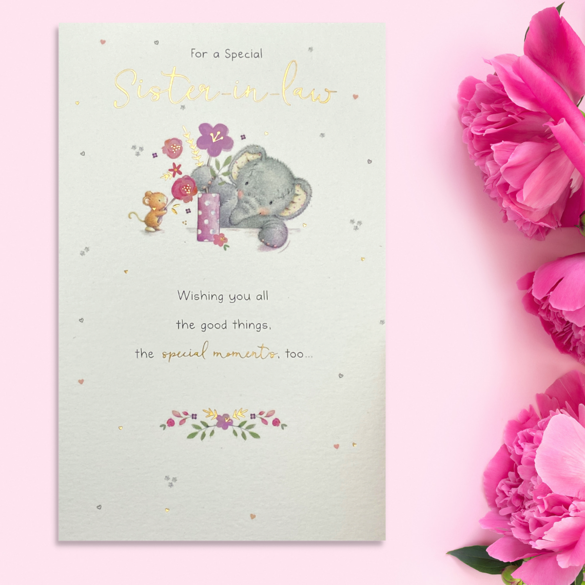 Sister-In-Law Birthday Card - Elliot & Buttons