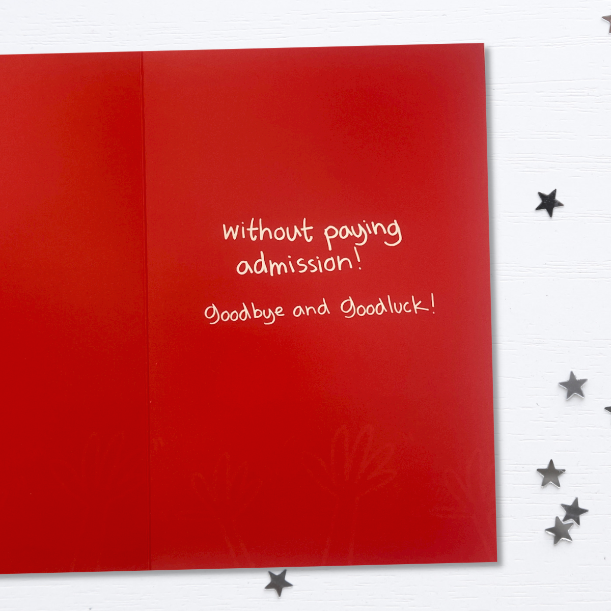 Sorry You're Leaving Card - Say Cheese Chimps