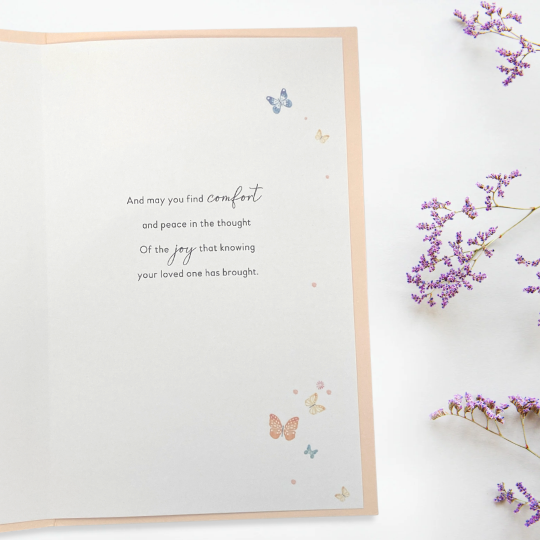 Sympathy Card - Helen Steiner Rice Memories