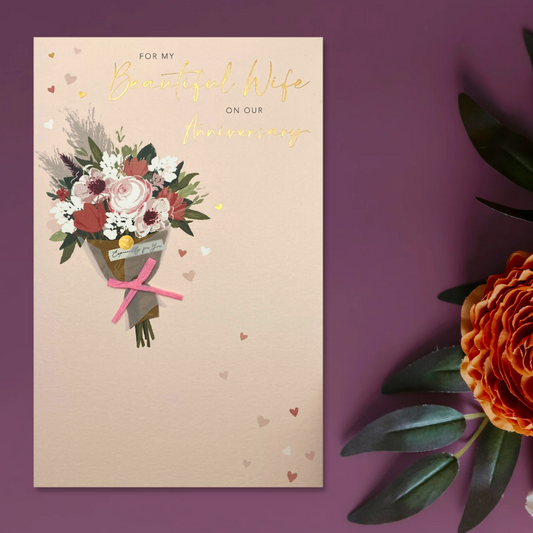 Wife Anniversary Card - Twilight Large