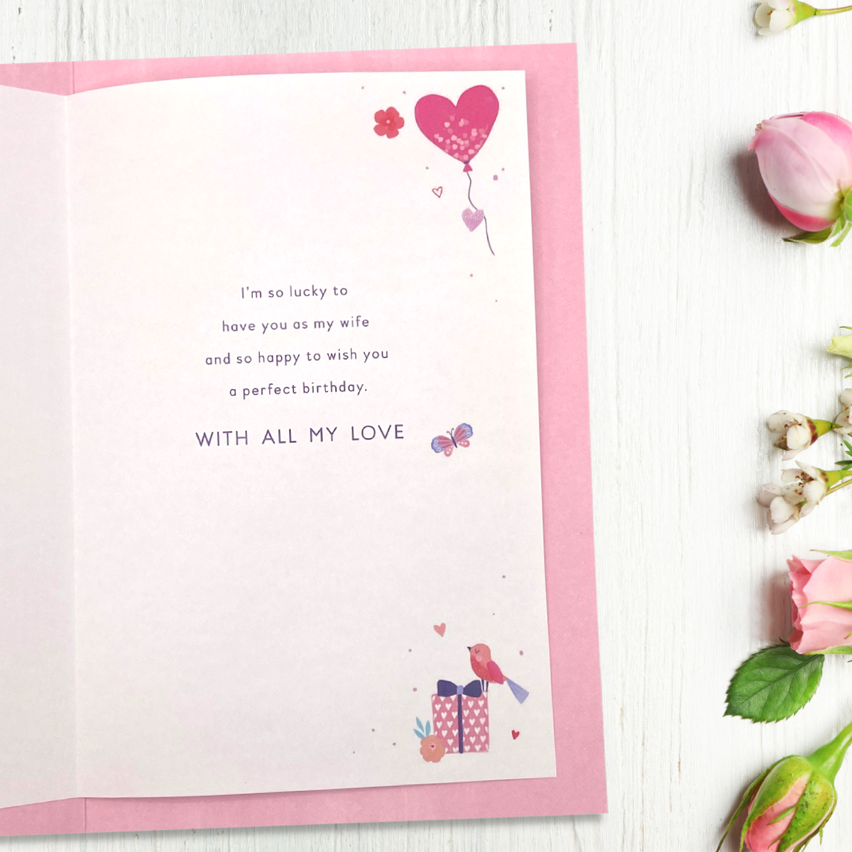Wife Birthday Card - Simply Precious