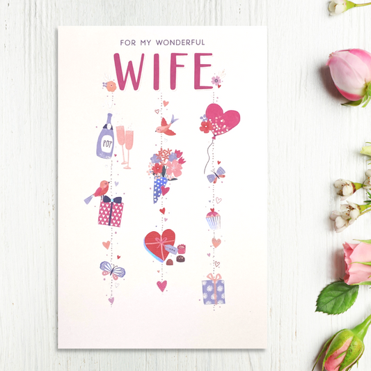 Wife Birthday Card - Simply Precious