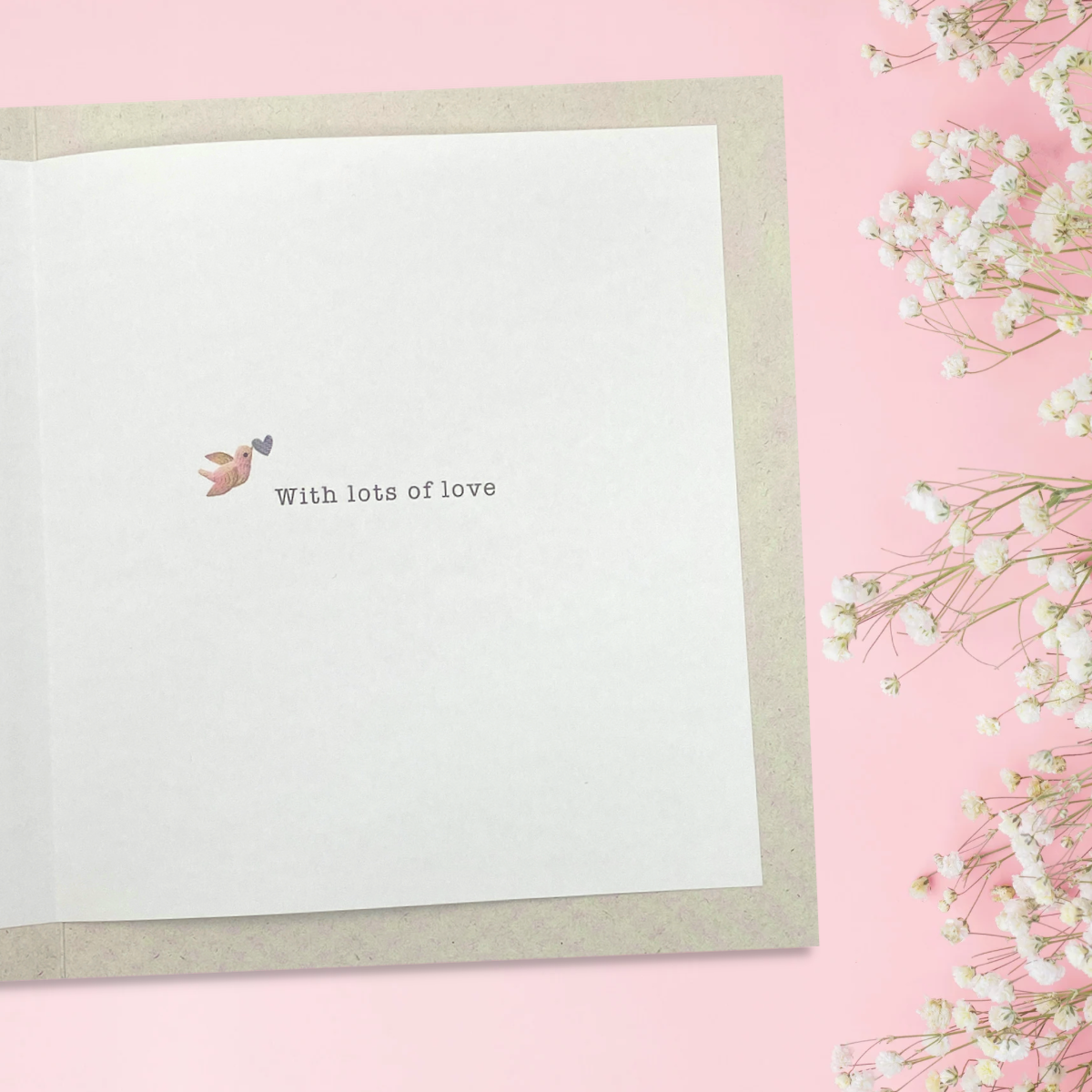 Happy Anniversary Card - Boofle Bear Twin Hearts