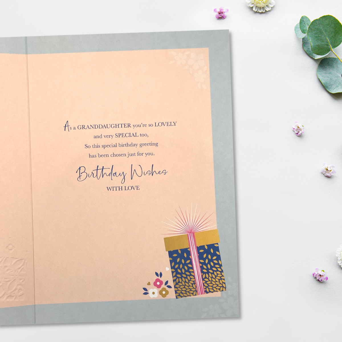 Granddaughter Birthday Card - Swish Gifts