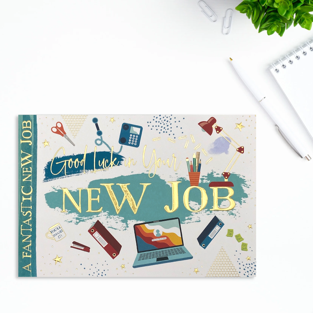 New Job Card - Sunny Daze You'll Smash It