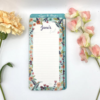 Tiggi & Bird - Individually Named Magnetic Shopping List Pad